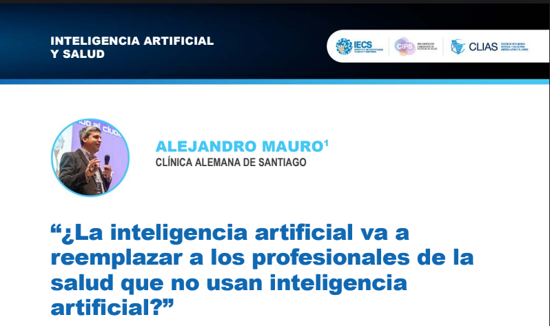 ¿La inteligencia artificial va a reemplazar a los profesionales de la salud que no usan inteligencia artificial?