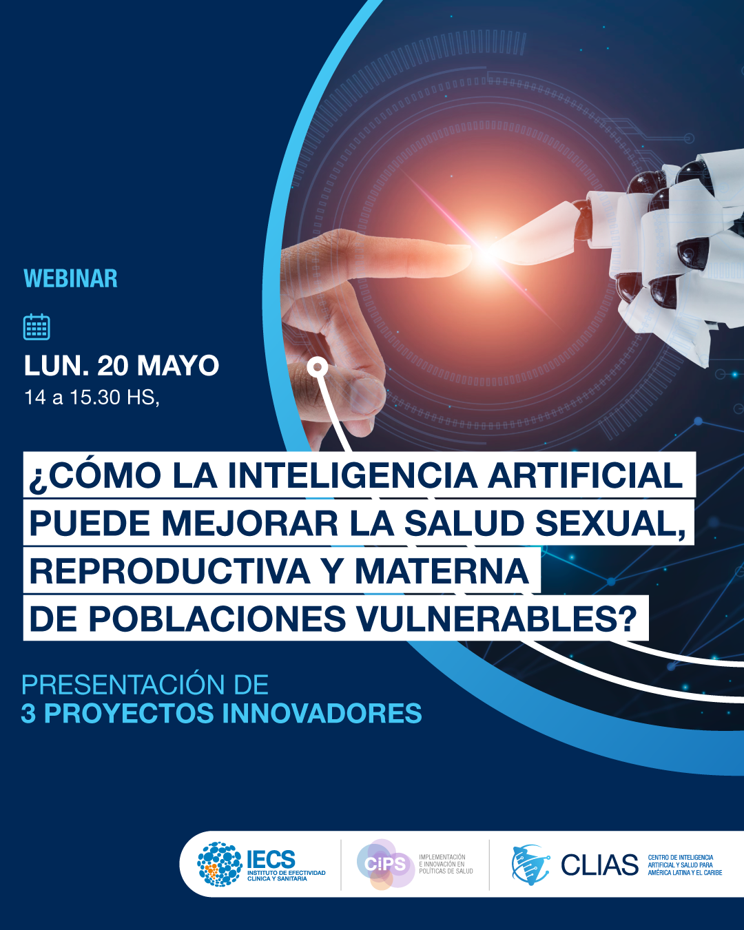 Webinar: Inteligencia artificial en salud para poblaciones vulnerables