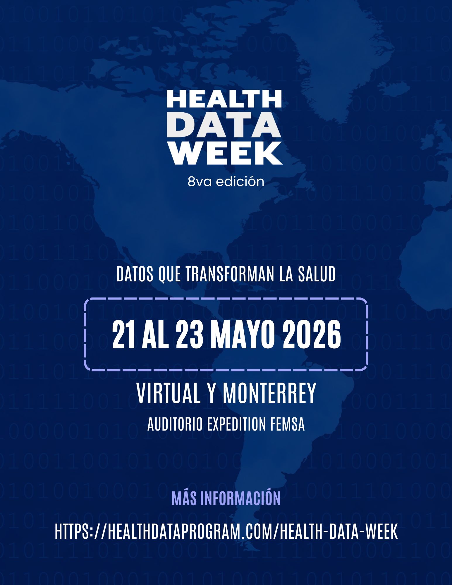 Presentamos 2 proyectos en la 8va edición de Health Data Week